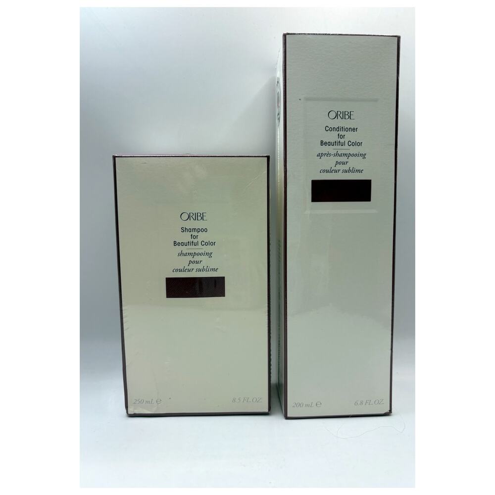 Oribe Beautiful Color Shampoo 8.5oz Conditioner 6.8oz Duo NEW Sealed